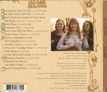 CD The Carper Family: Back When DIGI