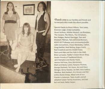 CD The Carper Family: Back When DIGI