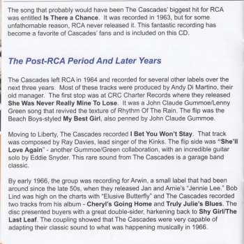 CD The Cascades: Rhythms Of Their Reign 1962-1966