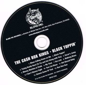 CD The Cash Box Kings: Black Toppin'