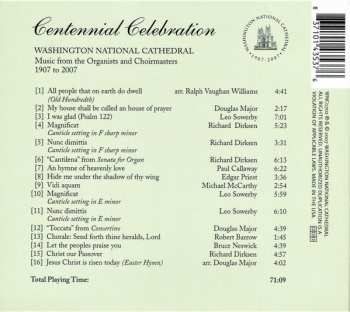 CD The Cathedral Choir: Centennial Celebration - Washington National Cathedral 