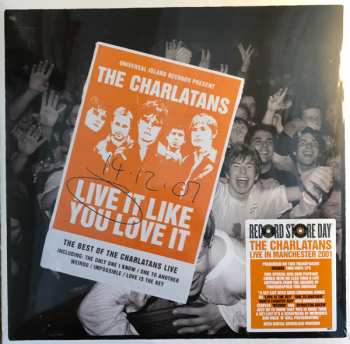 2LP The Charlatans: Live It Like You Love It CLR