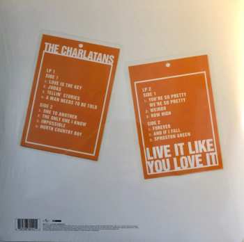 2LP The Charlatans: Live It Like You Love It CLR