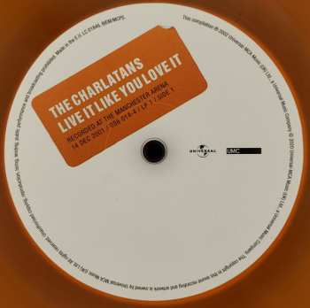 2LP The Charlatans: Live It Like You Love It CLR
