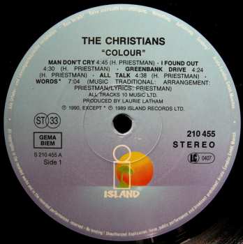 LP The Christians: Colour