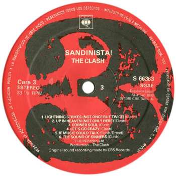 3LP The Clash: Sandinista!