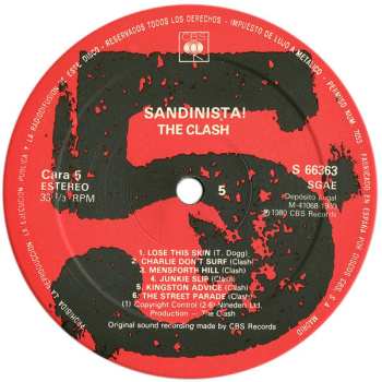 3LP The Clash: Sandinista!