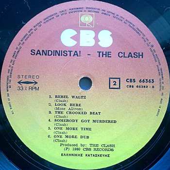 3LP The Clash: Sandinista!