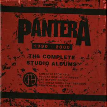 5CD/Zestaw pudełkowy Pantera: The Complete Studio Albums 1990-2000