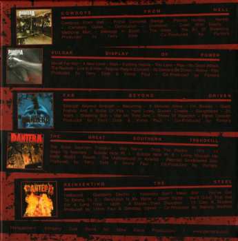 5CD/Zestaw pudełkowy Pantera: The Complete Studio Albums 1990-2000