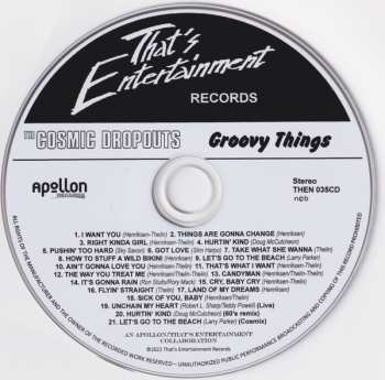 CD Cosmic Dropouts: Groovy Things
