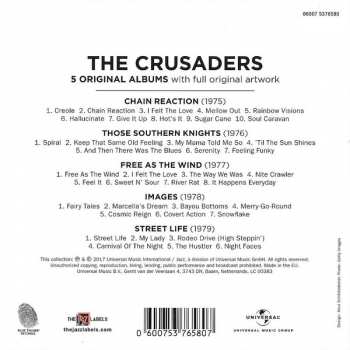 5CD/Zestaw pudełkowy The Crusaders: 5 Original Albums 