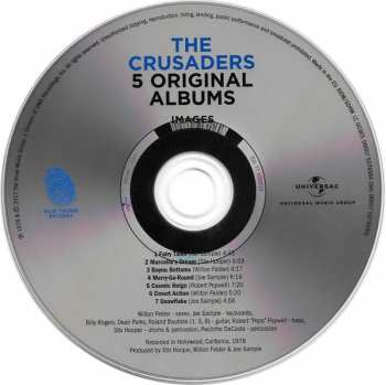 5CD/Zestaw pudełkowy The Crusaders: 5 Original Albums 