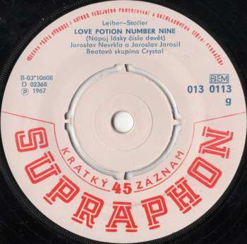 SP Crystal: Keep A Knockin' / Love Potion Number Nine