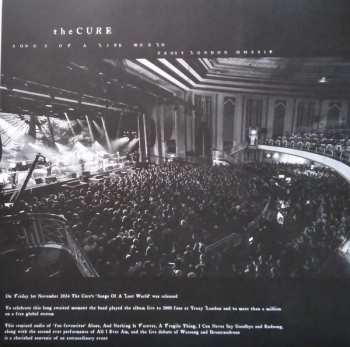 2LP The Cure: Songs Of A Lost World / Songs Of A Live World: Troxy London MMXXIV CLR | LTD