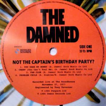 LP The Damned: Not The Captain's Birthday Party? CLR | LTD | NUM