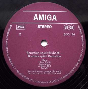 LP The Dave Brubeck Quartet: Bernstein Spielt Brubeck / Brubeck Spielt Bernstein