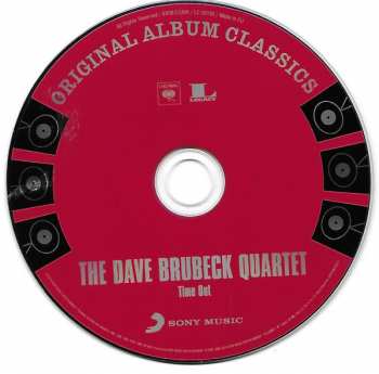 5CD/Zestaw pudełkowy The Dave Brubeck Quartet: Original Album Classics