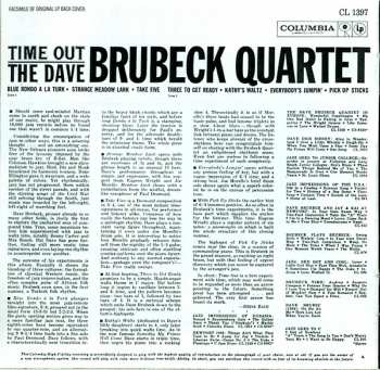 CD The Dave Brubeck Quartet: Time Out