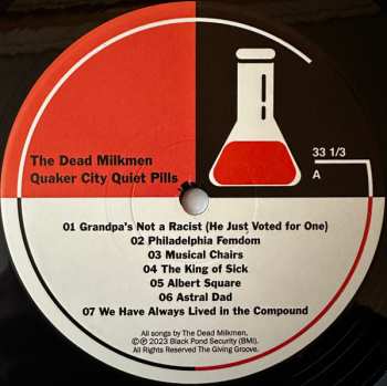 LP The Dead Milkmen: Quaker City Quiet Pills