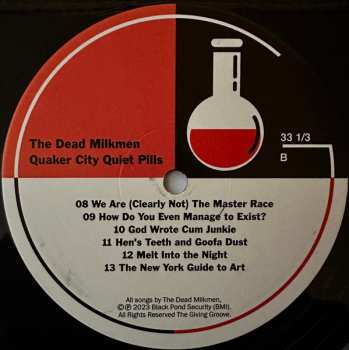 LP The Dead Milkmen: Quaker City Quiet Pills