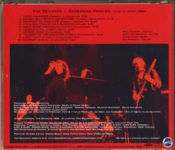 CD The Deviants: Barbarian Princes (Live In Japan 1999)