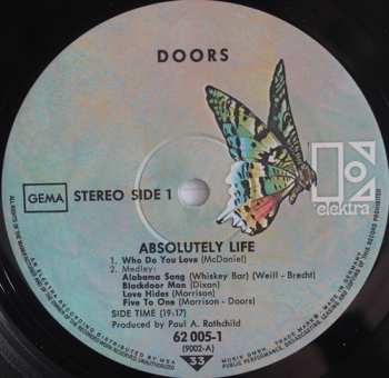 2LP The Doors: Absolutely Live