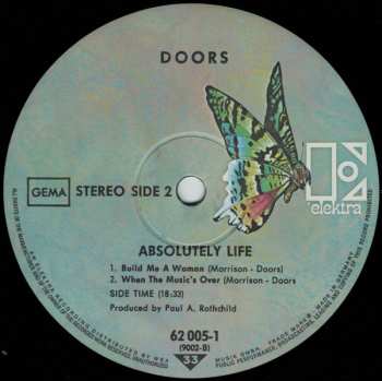 2LP The Doors: Absolutely Live