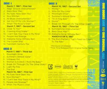 3CD The Doors: Live At The Matrix 1967: The Original Masters DIGI