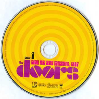 3CD The Doors: Live At The Matrix 1967: The Original Masters DIGI