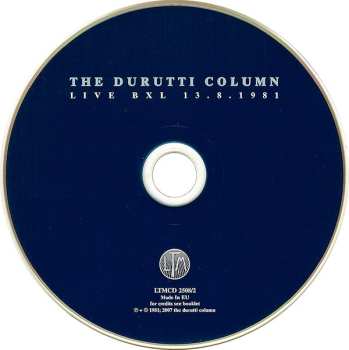 2CD The Durutti Column: Short Stories For Pauline