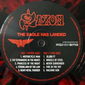 LP Saxon: The Eagle Has Landed (Live) CLR
