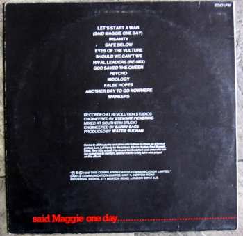 LP The Exploited: Let's Start A War...Said Maggie One Day.