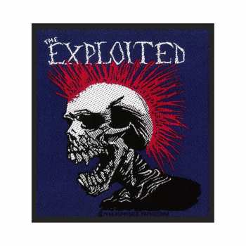Merch The Exploited: Naszywka Mohican Multicolour