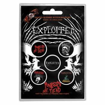 Merch The Exploited: Sada Placek Punks Not Dead