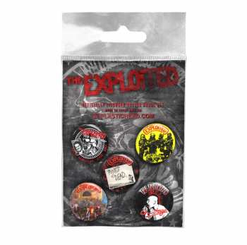 Merch The Exploited: Zestaw Odznak The Exploited Button Badge Set 2