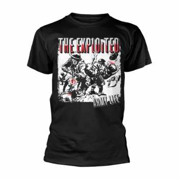 Merch The Exploited: Koszulka Army Life (black)
