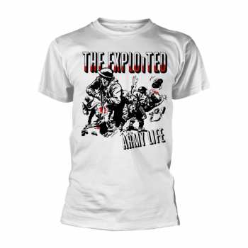 Merch The Exploited: Koszulka Army Life (white)