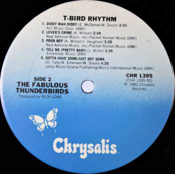 LP The Fabulous Thunderbirds: T Bird Rhythm