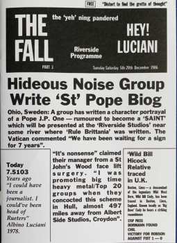 2LP The Fall: Bend Sinister / The ‘Domesday’ Pay-Off Triad-Plus!