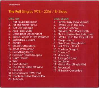 7CD/Zestaw pudełkowy The Fall: Singles 1978 - 2016 DLX