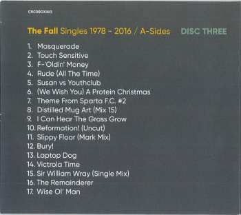 7CD/Zestaw pudełkowy The Fall: Singles 1978 - 2016 DLX
