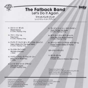 CD The Fatback Band: Let's Do It Again