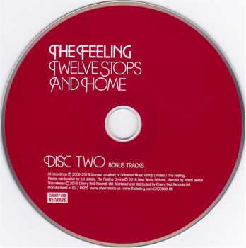 3CD/DVD/Zestaw pudełkowy The Feeling: Twelve Stops And Home DLX
