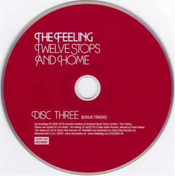 3CD/DVD/Zestaw pudełkowy The Feeling: Twelve Stops And Home DLX