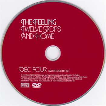 3CD/DVD/Zestaw pudełkowy The Feeling: Twelve Stops And Home DLX