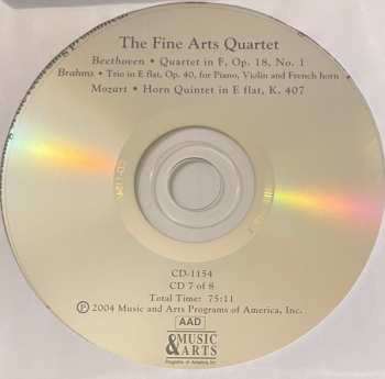 8CD/Zestaw pudełkowy The Fine Arts Quartet: The Fine Arts Quartet At WFMT: Unreleased Recordings Of Broadcast performances, 1967-73