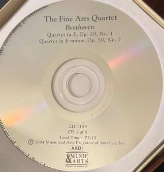 8CD/Zestaw pudełkowy The Fine Arts Quartet: The Fine Arts Quartet At WFMT: Unreleased Recordings Of Broadcast performances, 1967-73