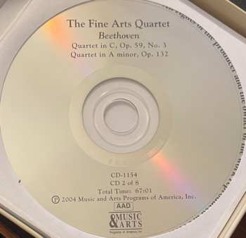 8CD/Zestaw pudełkowy The Fine Arts Quartet: The Fine Arts Quartet At WFMT: Unreleased Recordings Of Broadcast performances, 1967-73