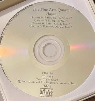 8CD/Zestaw pudełkowy The Fine Arts Quartet: The Fine Arts Quartet At WFMT: Unreleased Recordings Of Broadcast performances, 1967-73